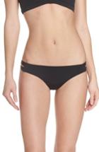 Women's Hurley Quick Dry Max Surf Bikini Bottoms - Black