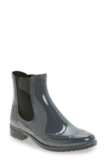 Women's Dav Vienna Chelsea Rain Boot M - Grey
