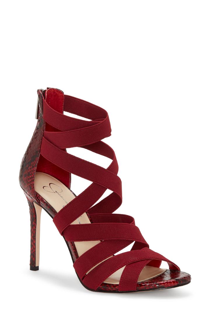Women's Jessica Simpson Jyra Sandal M - Red
