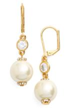 Women's Kate Spade New York Pearls Of Wisdom Imitation Pearl Drop Earrings