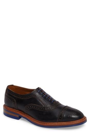 Men's Allen Edmonds 'strandmok' Cap Toe Oxford E - Black