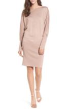 Women's Leith Shine Dolman Sleeve Sweater Dress - Pink