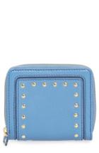 Women's Cole Haan Cassidy Small Rfid Leather Zip Wallet - Blue