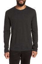 Men's Boss Tenison Long Sleeve Crewneck T-shirt, Size - Grey