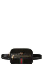 Gucci Ophidia Small Suede Belt Bag - Black
