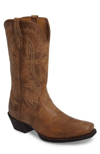 Men's Ariat Downtown Legend Cowboy Boot M - Brown