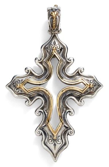Women's Konstantino 'hebe' Openwork Cross Pendant