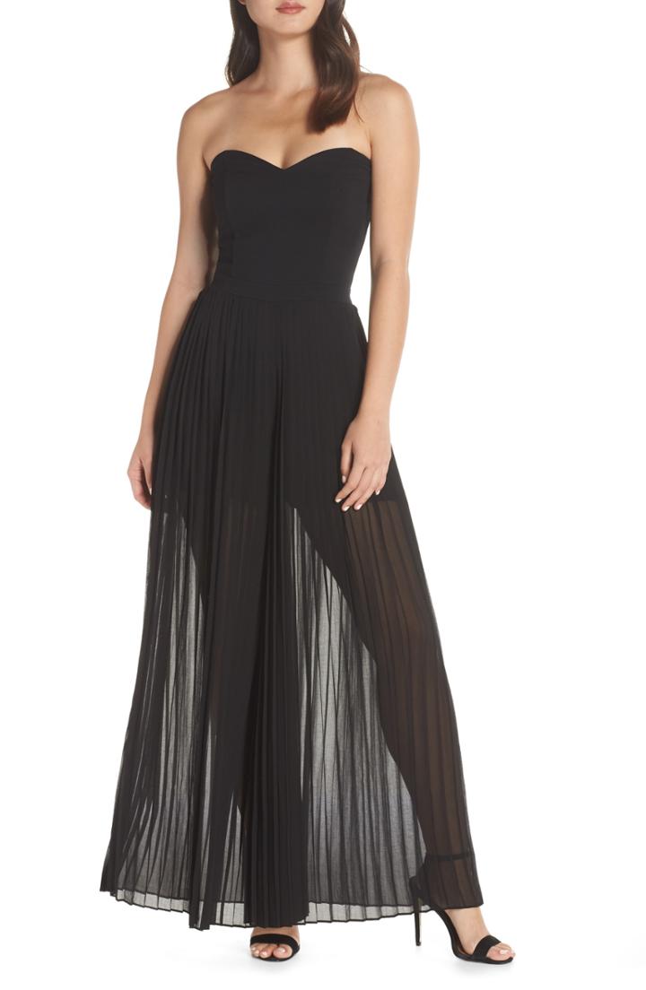Women's Ali & Jay Cross My Heart Jumpsuit - Black