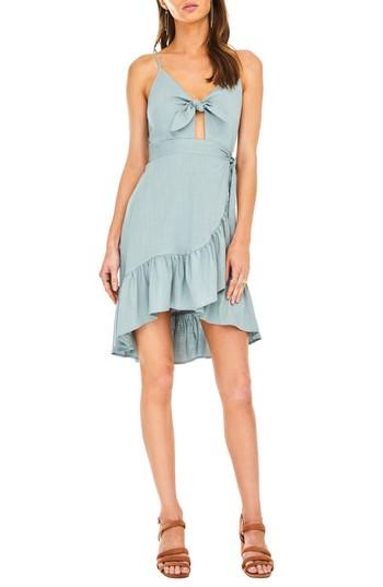 Women's Astr The Label Sandy High/low Minidress - Green