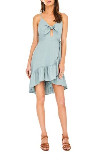 Women's Astr The Label Sandy High/low Minidress - Green