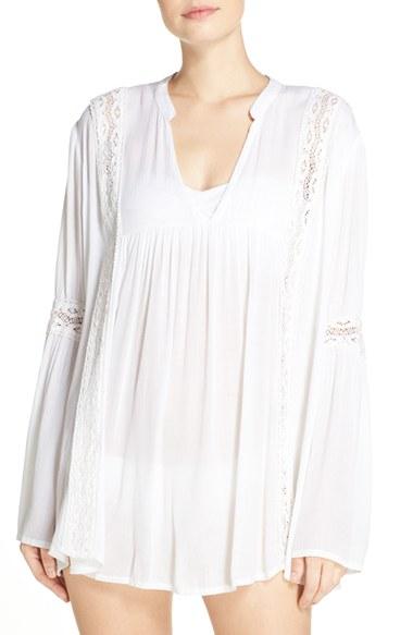 Women's Elan Cover-up Tunic - White