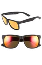 Men's Ray-ban 54mm Sunglasses - Black/ Brown Mirror Orange