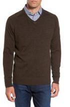 Men's Rodd & Gunn Burfield Wool Sweater, Size - Brown