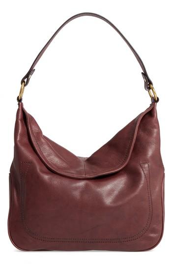 Frye Campus Rivet Leather Hobo -