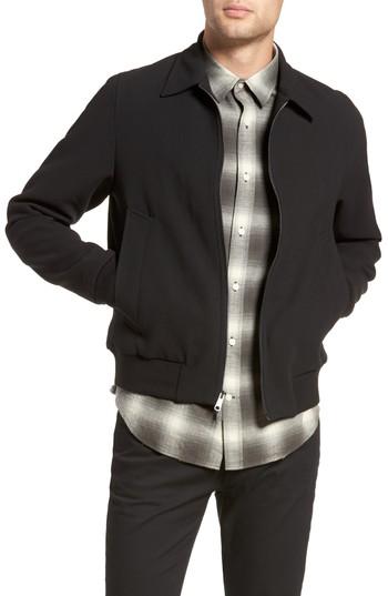 Men's Vince Bomber Jacket - Black