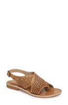 Women's Johnston & Murphy Willow Flat Sandal .5 M - Metallic