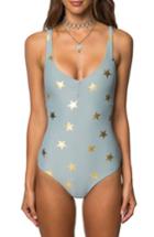 Women's O'neill Starry One-piece Swimsuit - Grey