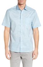Men's Tommy Bahama Vero Fronds Sport Shirt - Blue