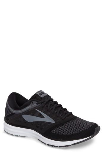 Men's Brooks Revel Sneaker D - Black