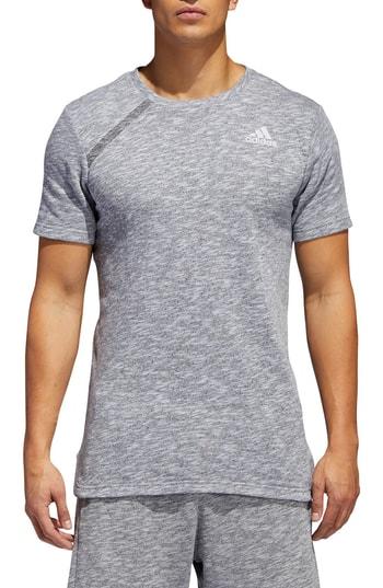 Men's Adidas Regular Fit Crewneck T-shirt - Grey