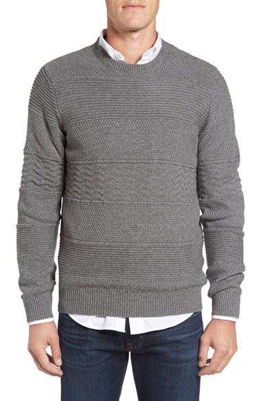 Men's Gant Structure Crewneck Sweater