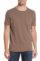 Men's Vintage 1946 Negative Slub Knit T-shirt - Brown