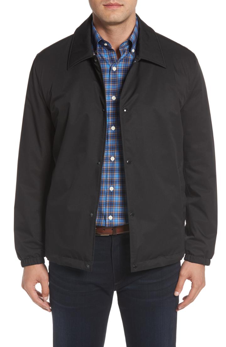 Men's Cole Haan Signature Faux Shearling Lined Jacket