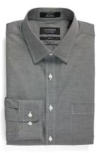 Men's Nordstrom Men's Shop Trim Fit Non-iron Solid Dress Shirt .5 - 32/33 - Grey