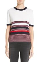 Women's Rag & Bone Krista Stripe Knit Merino Wool Tee