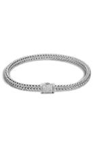 Women's John Hardy Classic Chain 5mm Diamond Bracelet