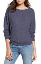 Women's Halogen X Atlantic-pacific Stripe Turtleneck Sweater - Pink