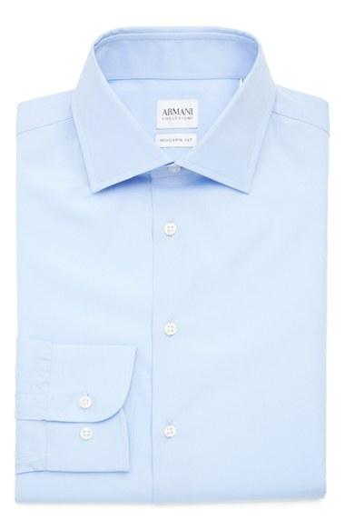 Men's Armani Collezioni Trim Fit Dress Shirt