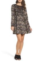 Women's French Connection Hallie Fit & Flare Dress - Black