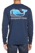 Men's Vineyard Vines New Year's Scene Whale Pocket T-shirt - Blue