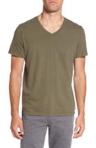 Men's Ag 'commute' V-neck T-shirt, Size - Green