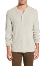 Men's Billy Reid Hartford Henley - Grey