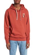 Men's Saturdays Nyc Ditch Poppy Hooded Sweatshirt - Red