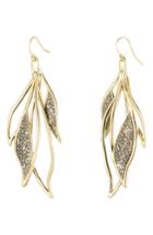 Women's Alexis Bittar Feather Wire Earrings