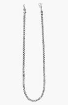 Women's Lagos Sterling Silver 4mm Caviar Chain Necklace