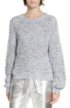 Women's Veronica Beard Miley Stripe Sweater - White
