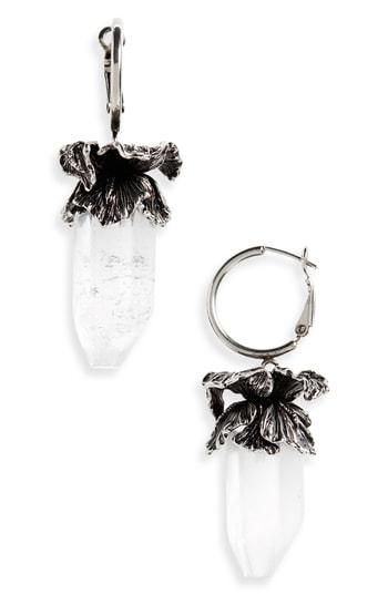 Women's Alexander Mcqueen Iris Pendant Earrings