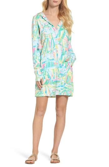 Women's Lilly Pulitzer Rylie Upf 50+ Shift Dress, Size - Pink