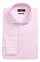 Men's Boss Jason Slim Fit Solid Dress Shirt .5 - Pink