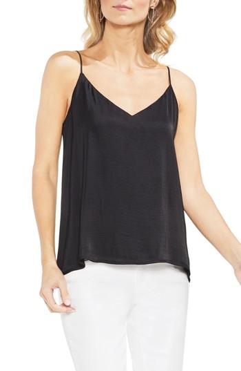 Women's Vince Camuto Lace-up Back Camisole, Size - Black