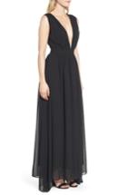 Women's Bishop + Young Plunging Maxi Dress - Black
