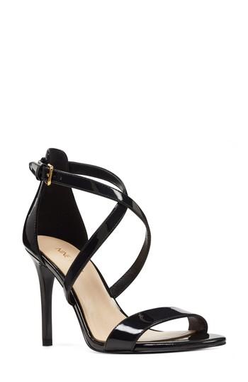 Women's Nine West My Debut Strappy Sandal M - Black