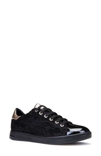 Women's Geox 'jaysen' Sneaker Eu - Black