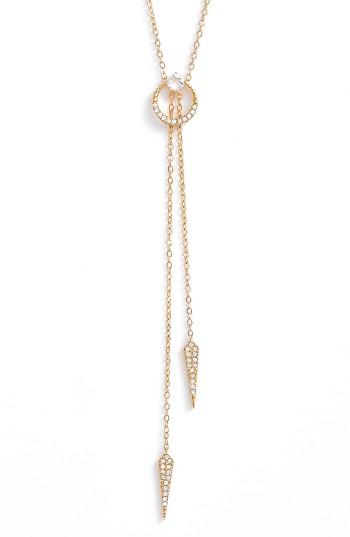 Women's Nadri Gwen Lariat Crystal Necklace