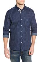 Men's 7 Diamonds Analog Kid Woven Shirt - Blue