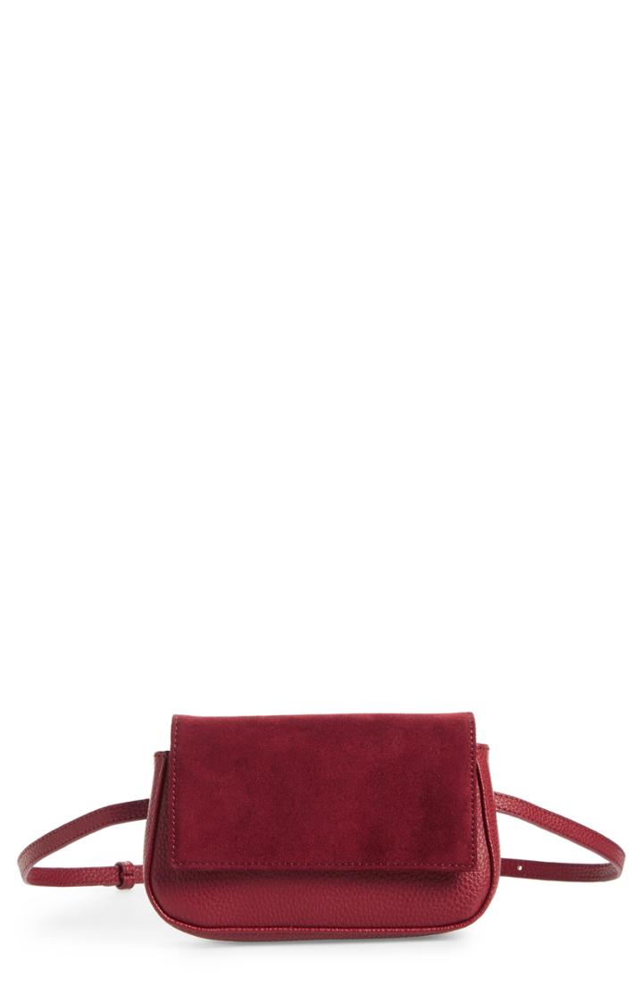 Sole Society Kinza Belt Bag - Red